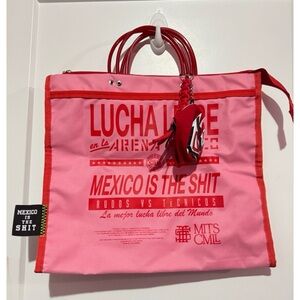 Mexico is The Shit Limited edition Lucha Libre tote bag